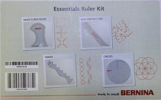 Longarm Ruler - Bernina - Essentials Ruler Kit, 4 PC SET