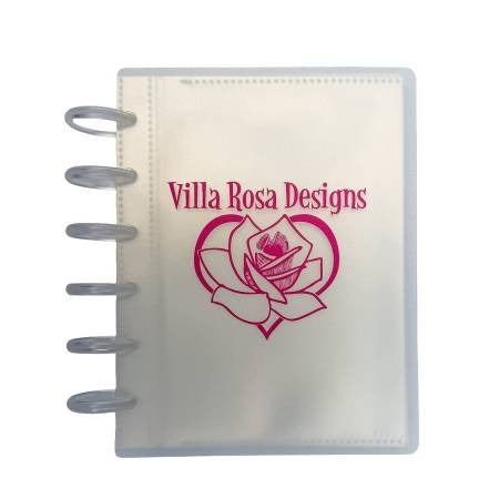 Binder - Discbound Storage Binder CLEAR With Villa Rosa Logo