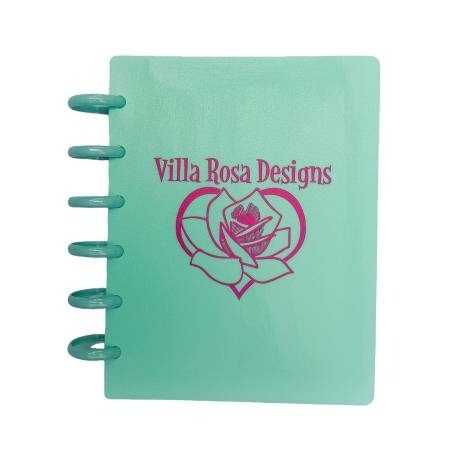 Binder - Discbound Storage Binder TEAL With Villa Rosa Logo
