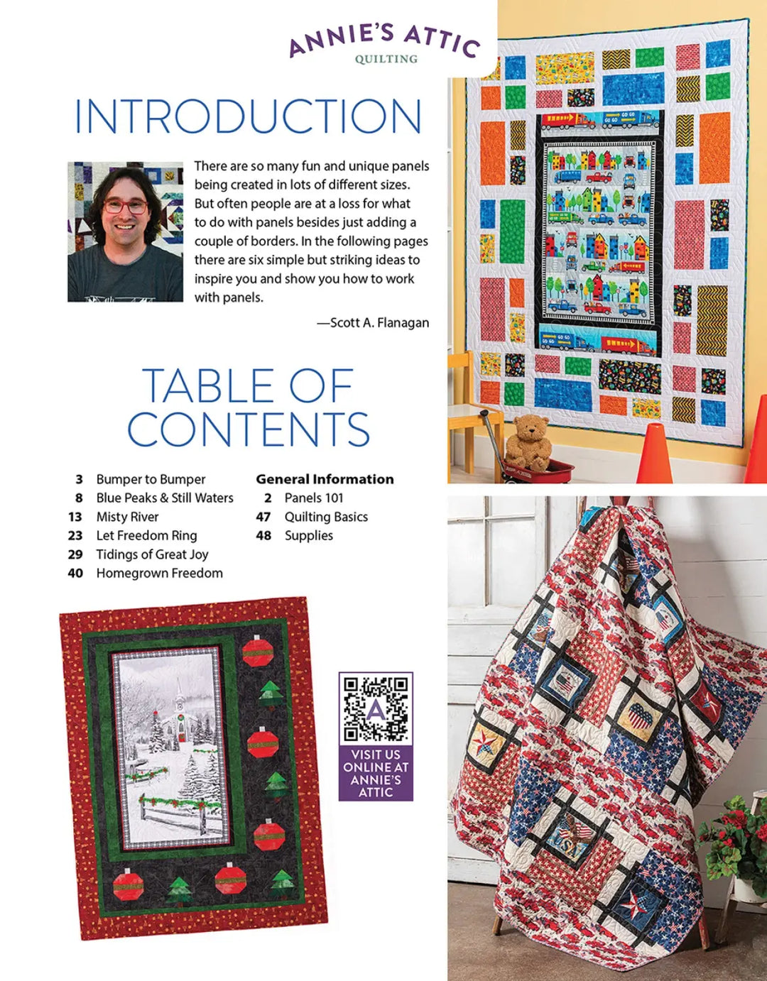 Book - Annie's Attic - Building Quilts With Panels