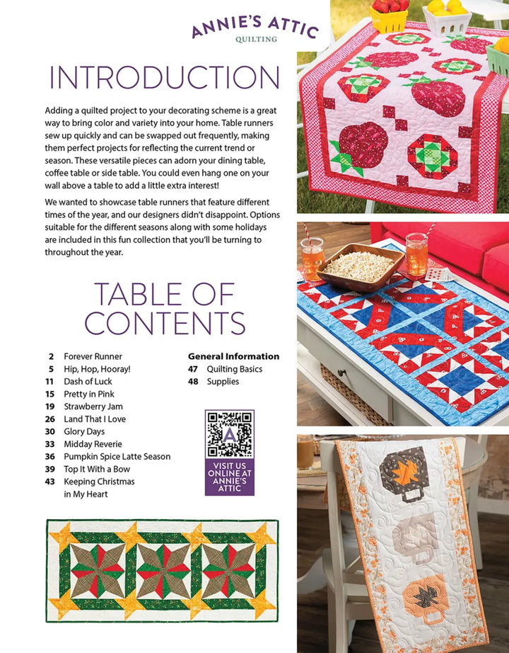 Book - Annie's Attic - Season by Season Table Runners