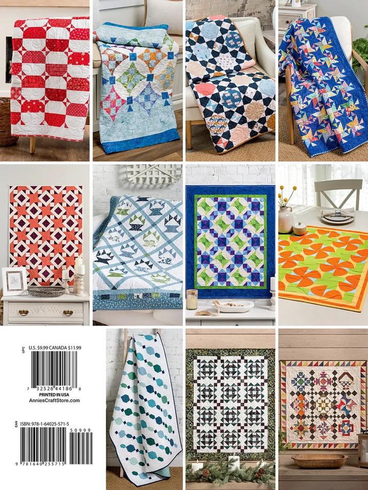 Book - Annie's Quilting - Small Blocks, Big Designs