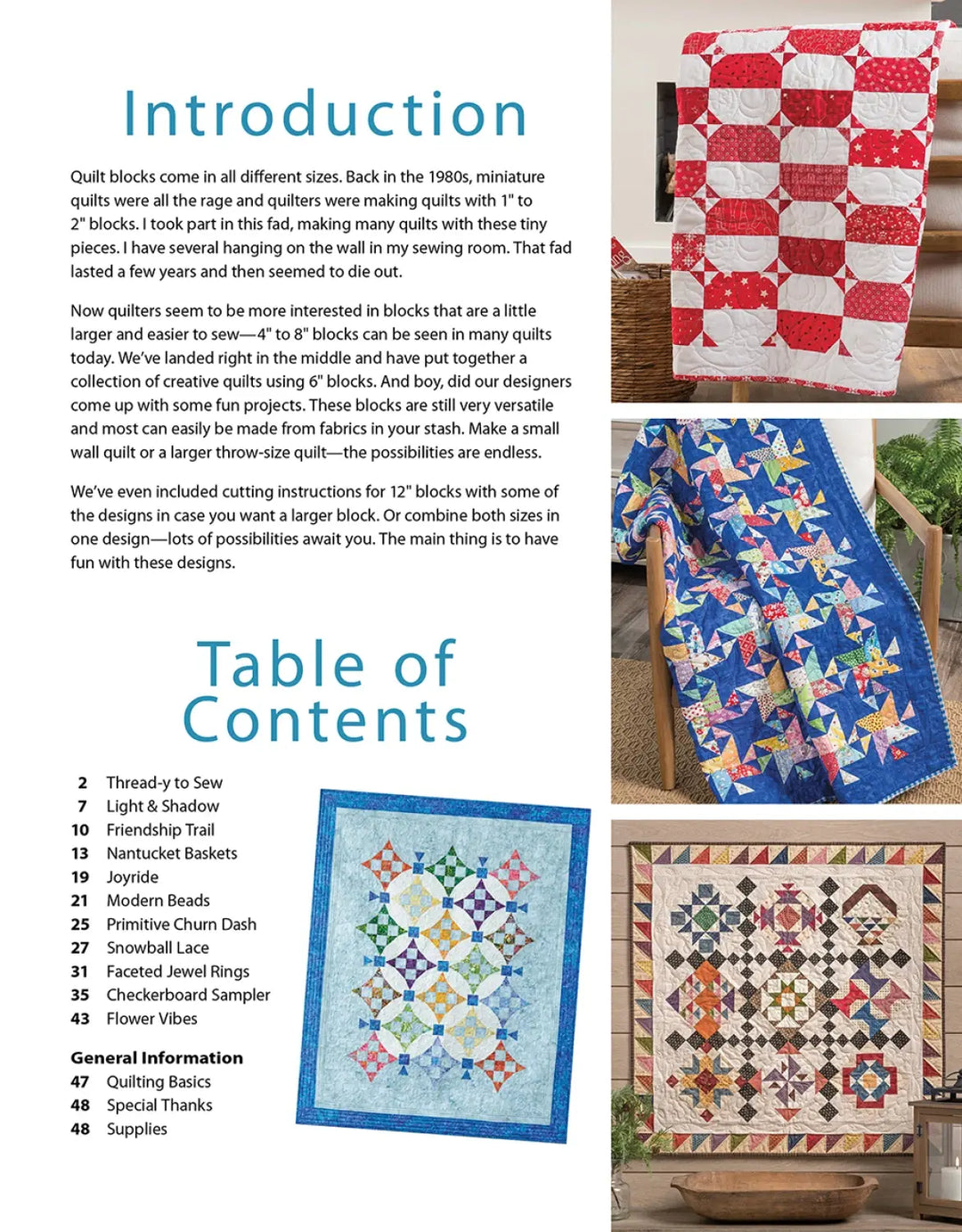 Book - Annie's Quilting - Small Blocks, Big Designs