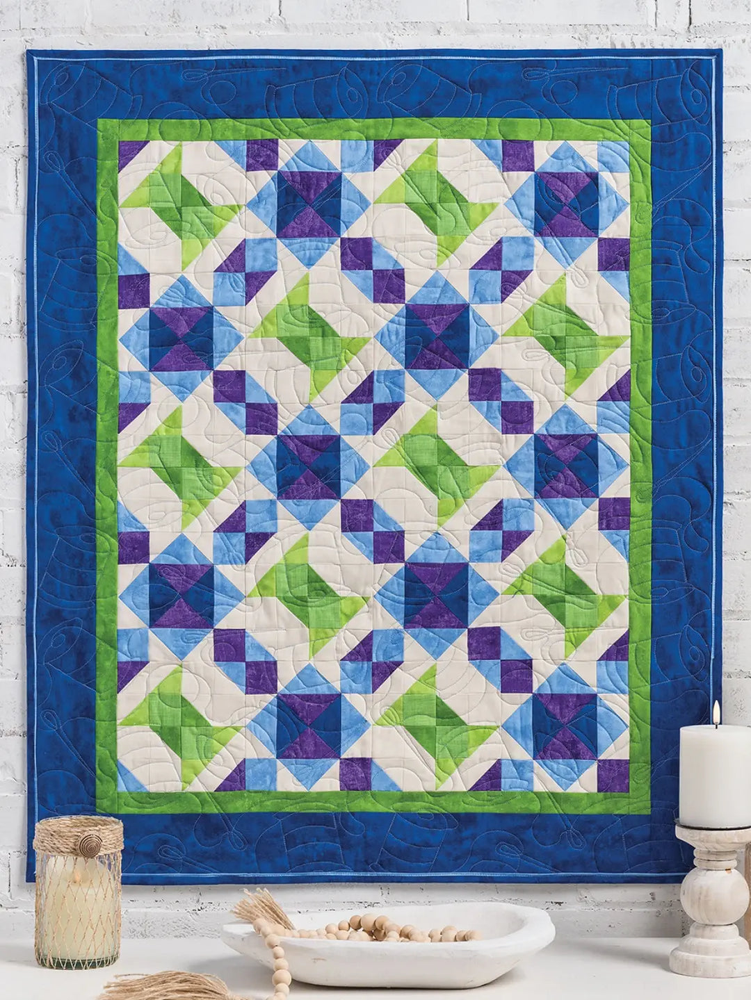 Book - Annie's Quilting - Small Blocks, Big Designs