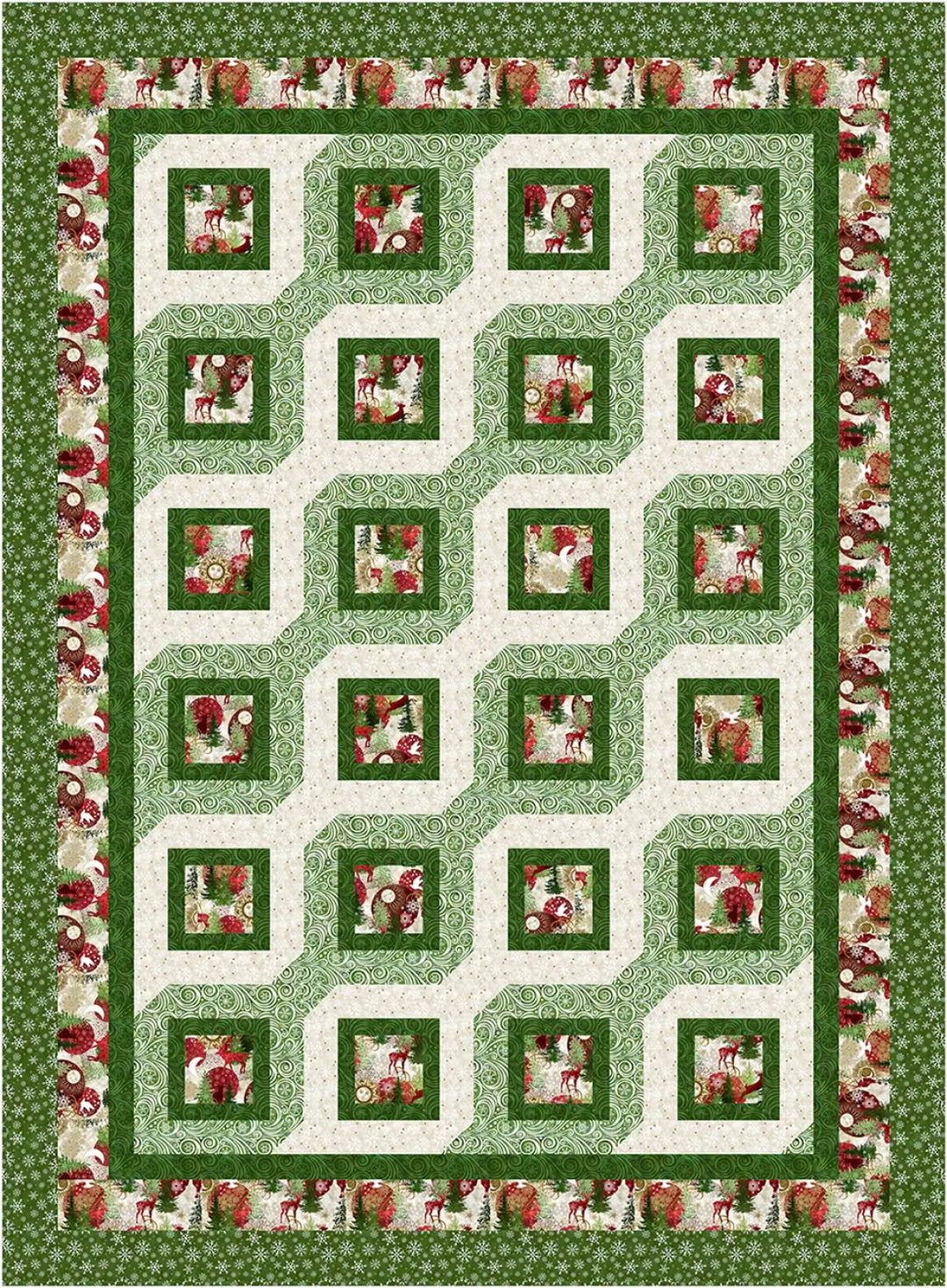 Book - Fabric Cafe - Holly Jolly 5-Yard Quilts