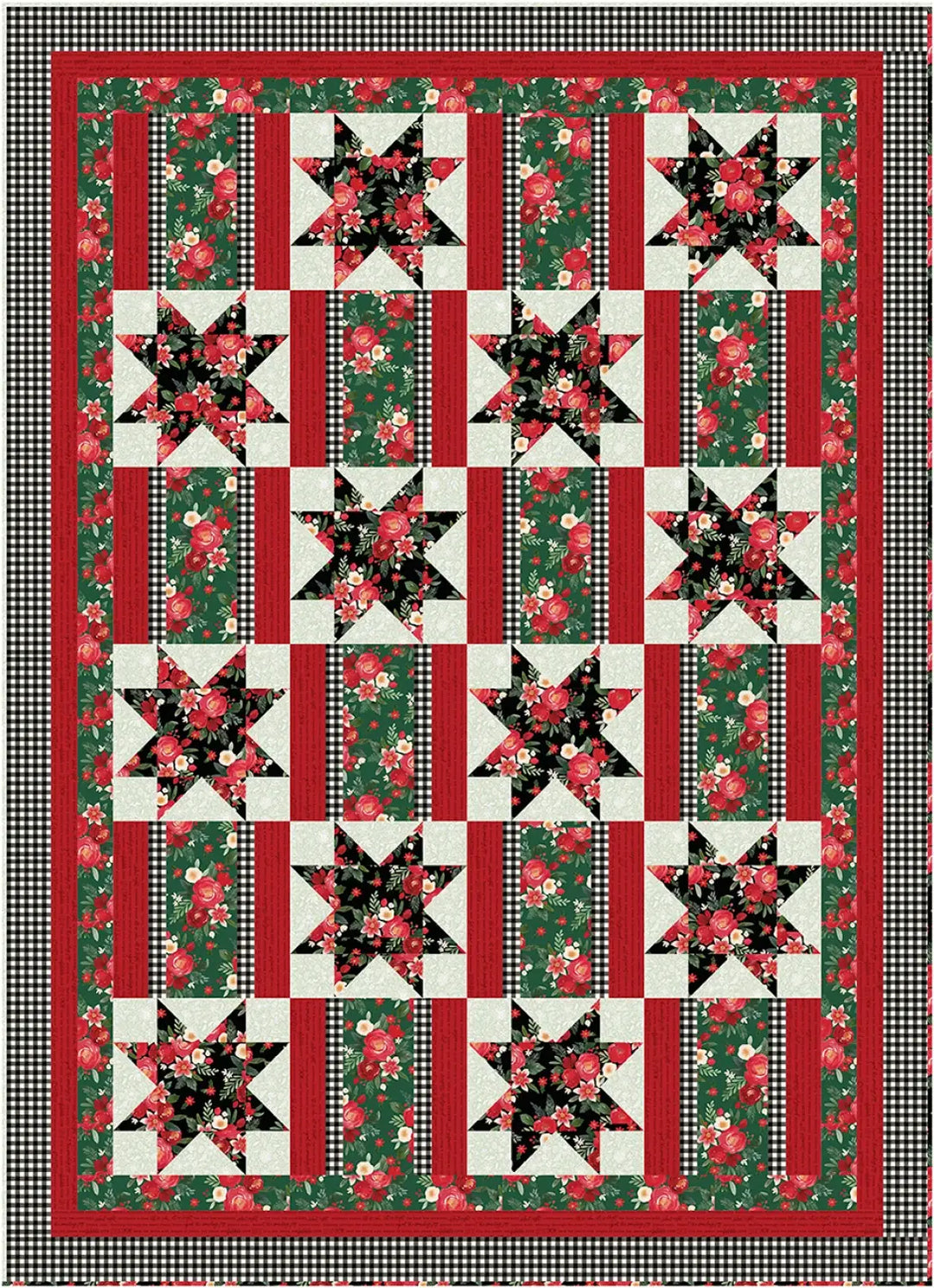 Book - Fabric Cafe - Holly Jolly 5-Yard Quilts