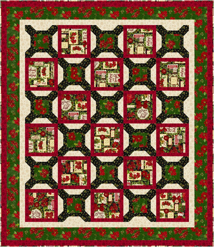 Book - Fabric Cafe - Holly Jolly 5-Yard Quilts