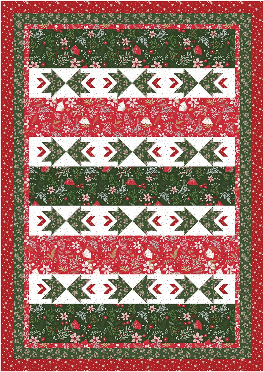 Book - Fabric Cafe - Holly Jolly 5-Yard Quilts