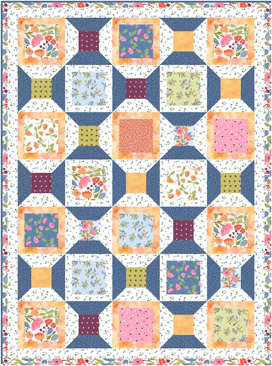 Book - Fabric Cafe - Make It Scrappy With 3-Yard Quilts