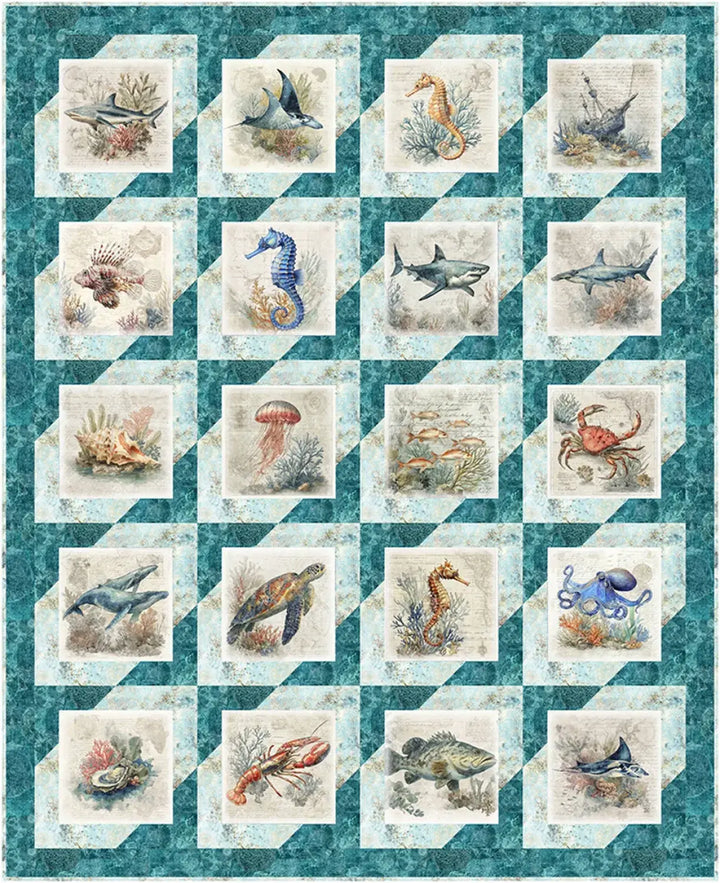 Book - Fabric Cafe - Panel Pizzazz 3-Yard Quilts