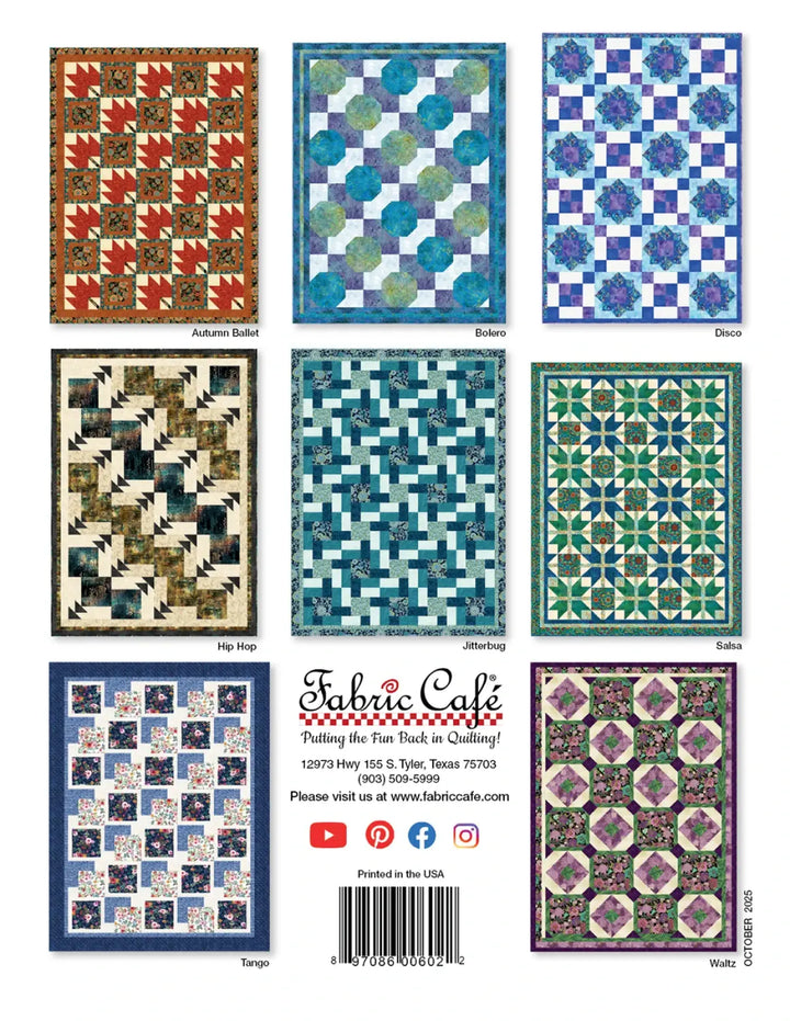 Book - Fabric Cafe - Step It Up With 5-Yard Quilts