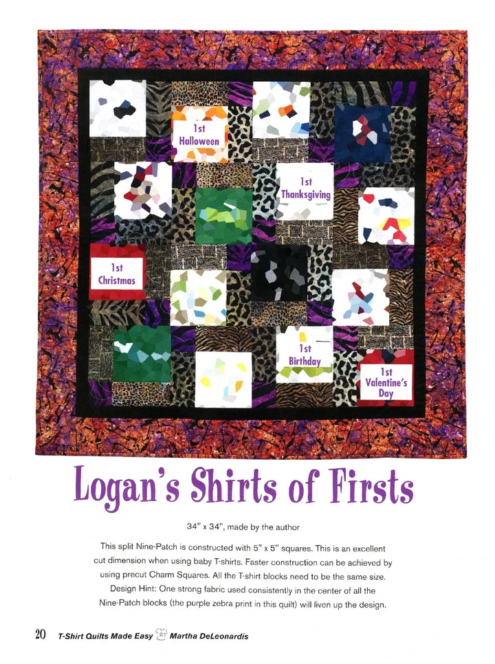 Book - T-Shirt Quilts Made Easy