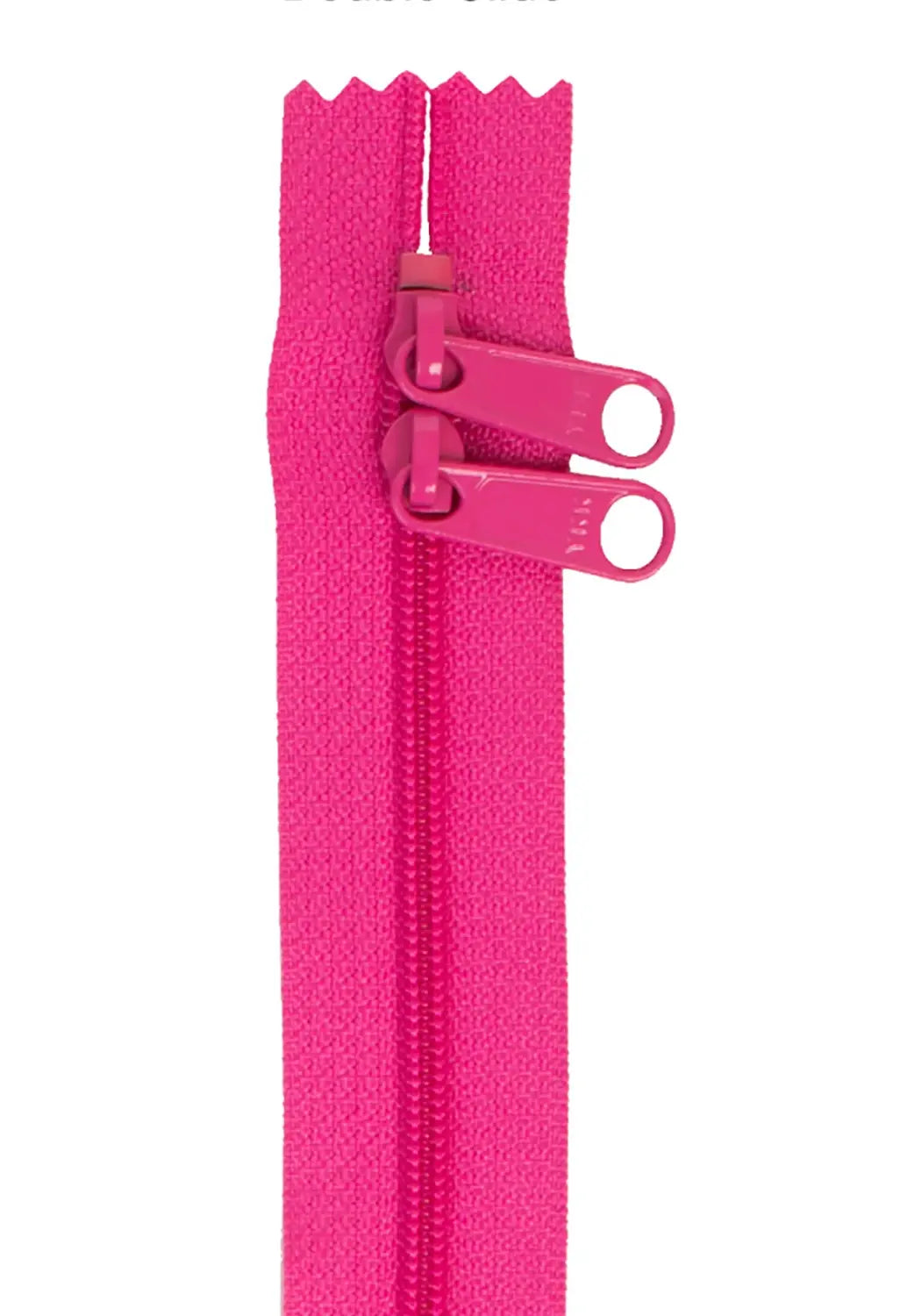 ByAnnie - Zippers 30" Raspberry Double Slide