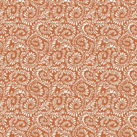 Riley Blake - Sunflower Whispers - Ferns Pumpkin