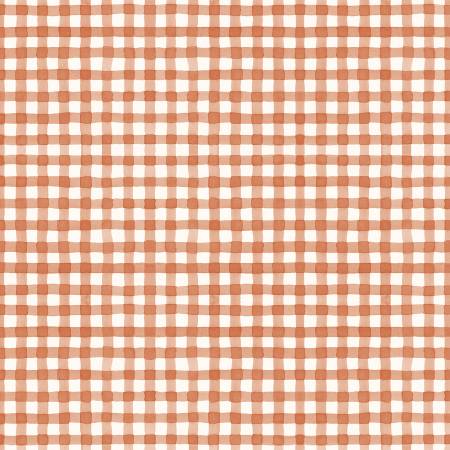 Riley Blake - Sunflower Whispers - Gingham Pumpkin