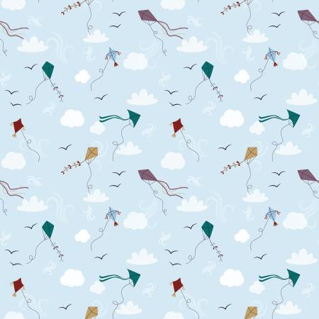 Riley Blake - Jennifer Long - A Spoonful of Sugar - Let's Go Fly a Kite Sky