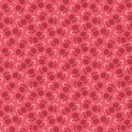 Riley Blake - Lori Holt - Berry and Sage - Roses Tea Rose