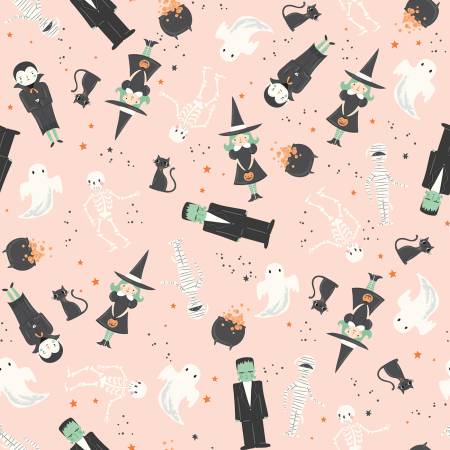 Riley Blake - Frank and Friends - Main Pink