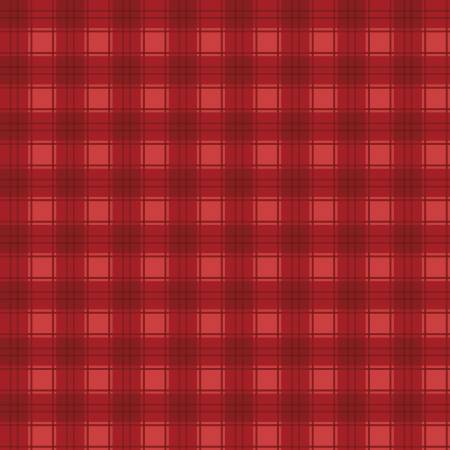 Riley Blake - Evergreen Wishes - Plaid - Red