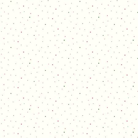 Riley Blake - Dapple Dot on Off White Christmas