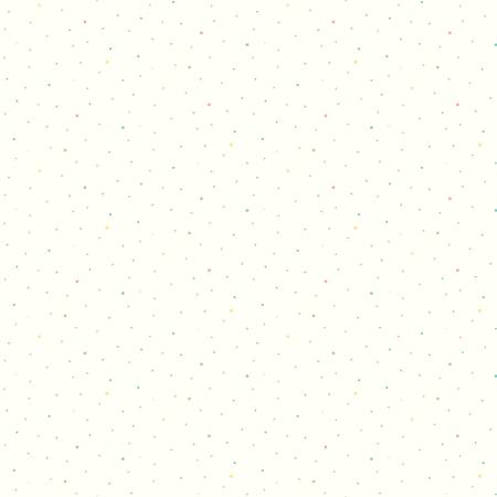 Riley Blake - Dapple Dot on Off White Pastel