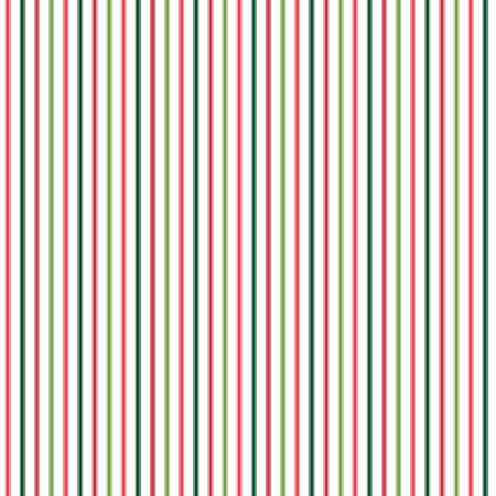 Riley Blake - Seasonal Basics - Ticking Stripe Christmas