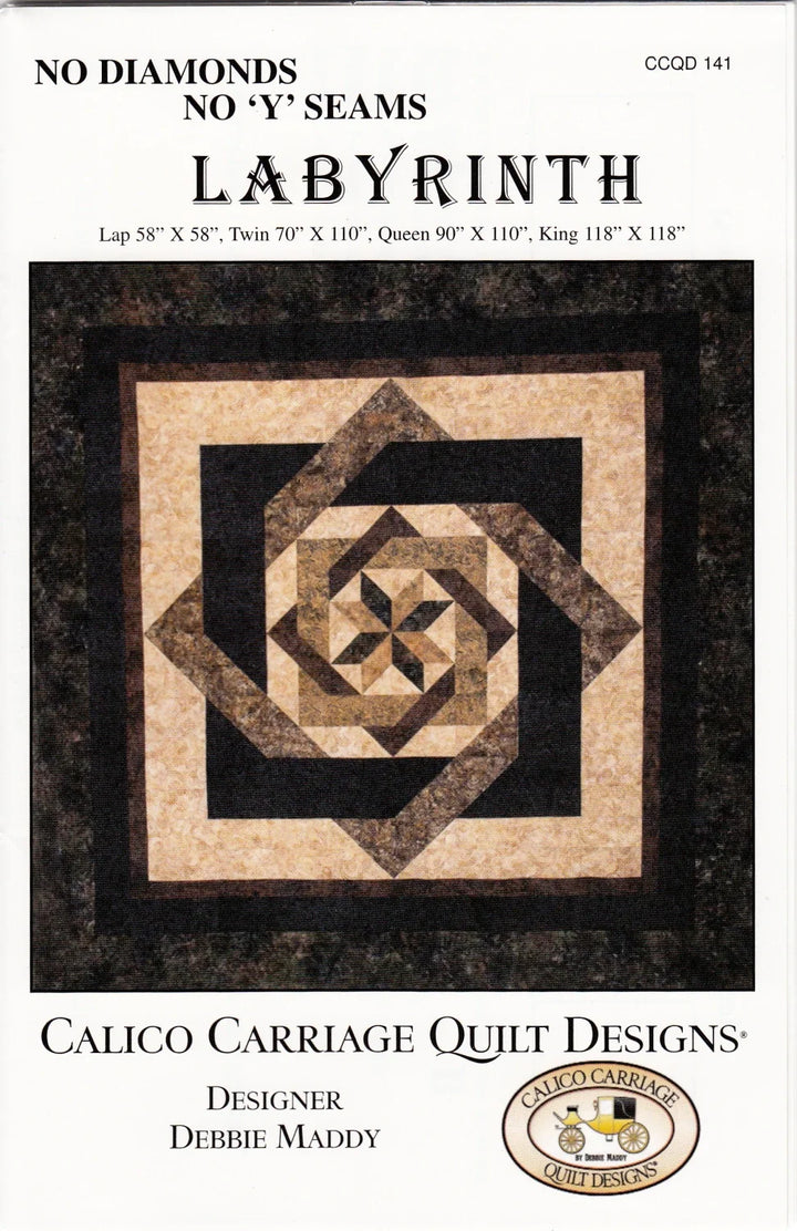 Pattern - Calico Carriage - Labyrinth by Debby Maddy
