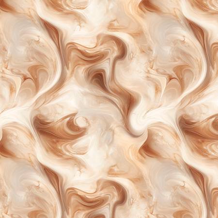 Riley Blake - Coffee Time - Swirl Cinnamon