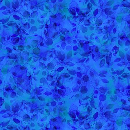 Timeless Treasures - Bellagio - Royal Leaves