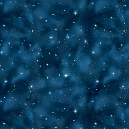 Timeless Treasures - Peace and Harmony - Night Holy Night Sky
