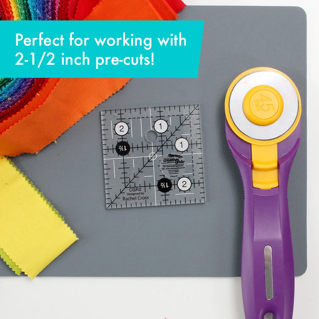 Ruler - Creative Grids - 2.5" Square