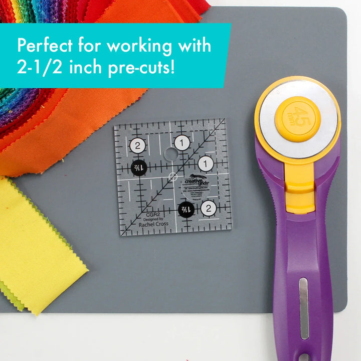 Ruler - Creative Grids - 2.5" Square