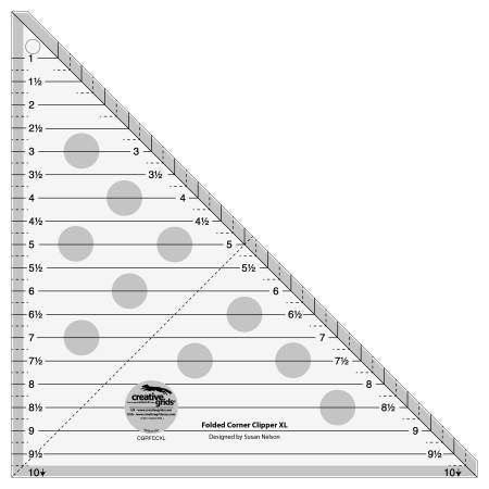 Ruler - Creative Grids - Folded Corner Clipper Tool XL