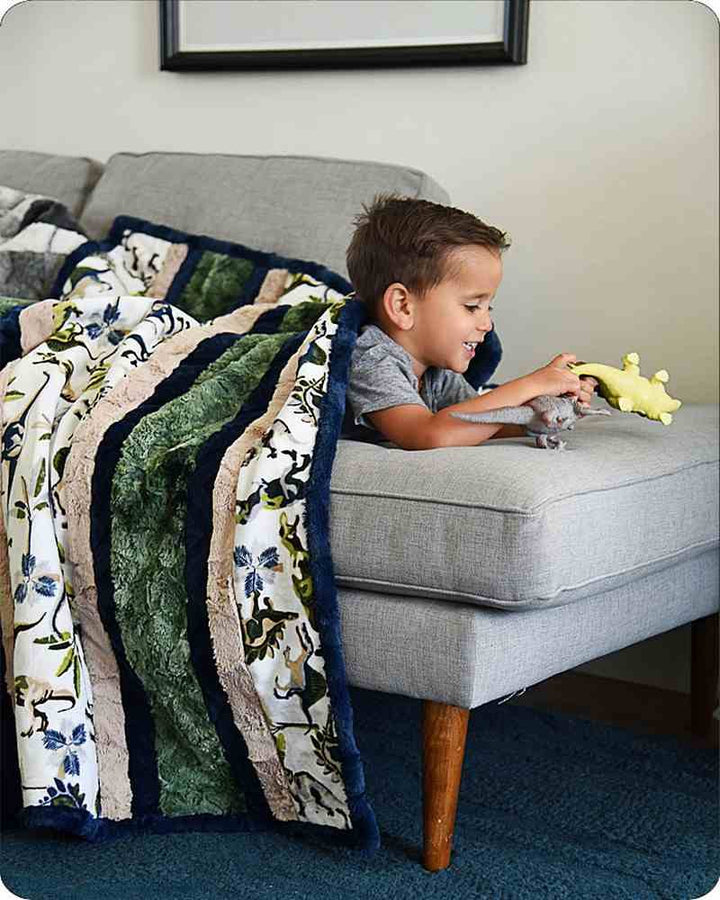 KIT - Cuddle Jurassic 38"x58"