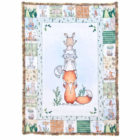 KIT - Cuddle Timber Grove Tiny Tails 29"X 41"
