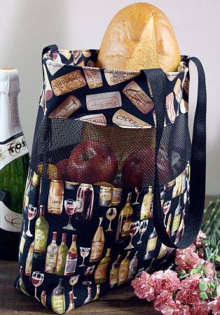 Pattern - Vinyl Mesh Market Bag