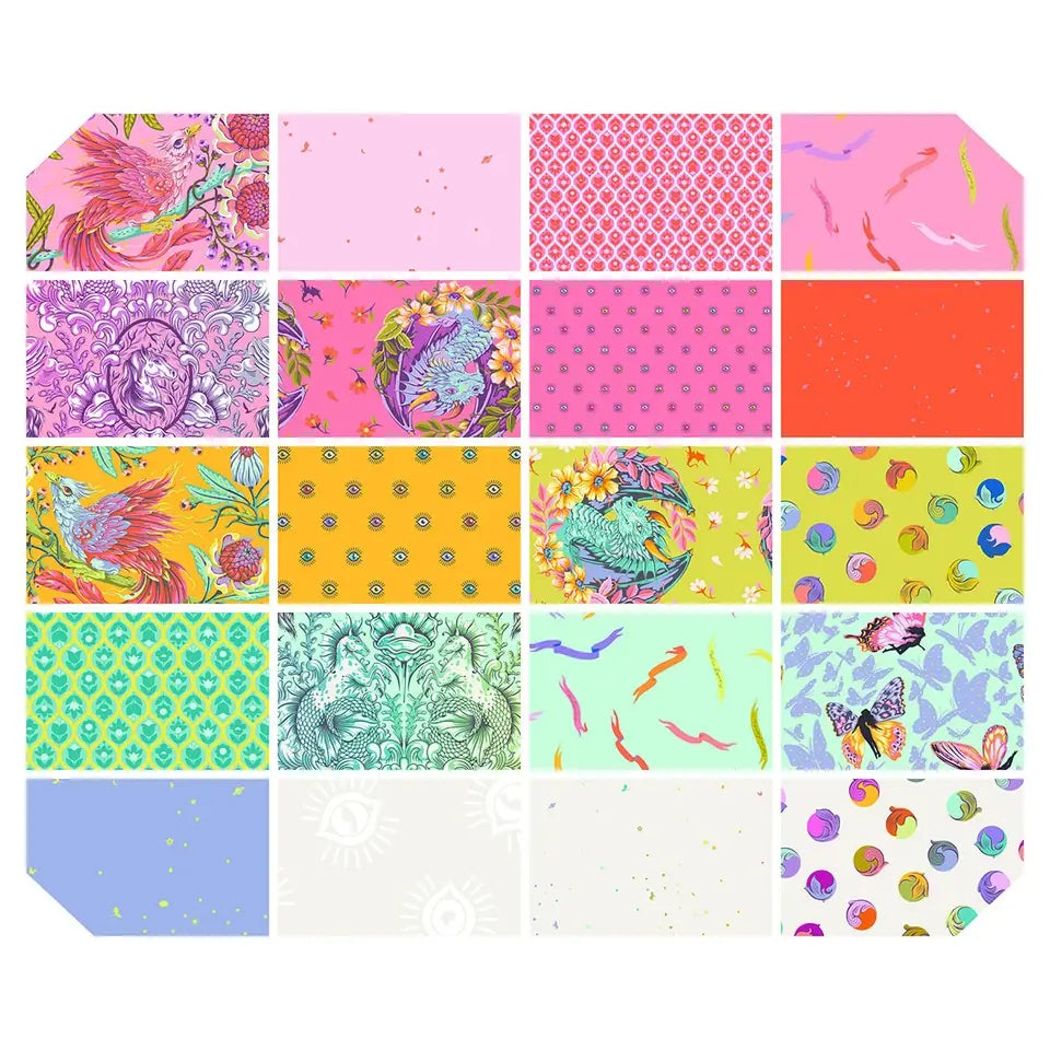 COMING SOON - Fat Quarter Bundle - Tula Pink - Legendary 20skus - FACTORY CUT