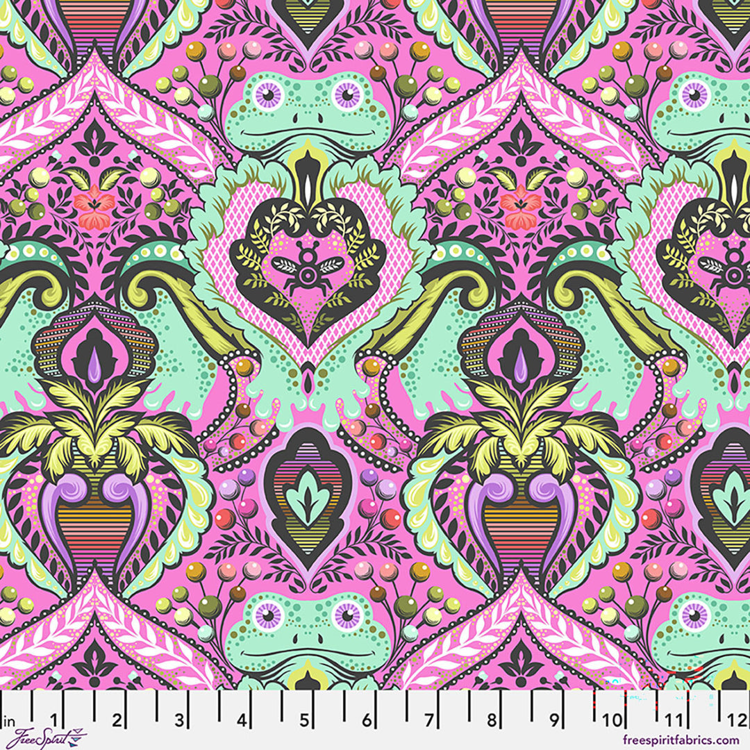 Free Spirit - Tula Pink - Prince Charming Deja Vu - Frog Prince Gumball