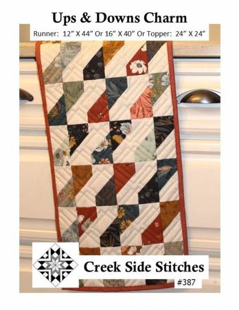 Pattern - Creek Side Stitches - Ups And Downs Charm