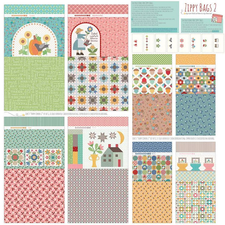 Panel - Calico - Zippy Bag 2 - 55"x55"
