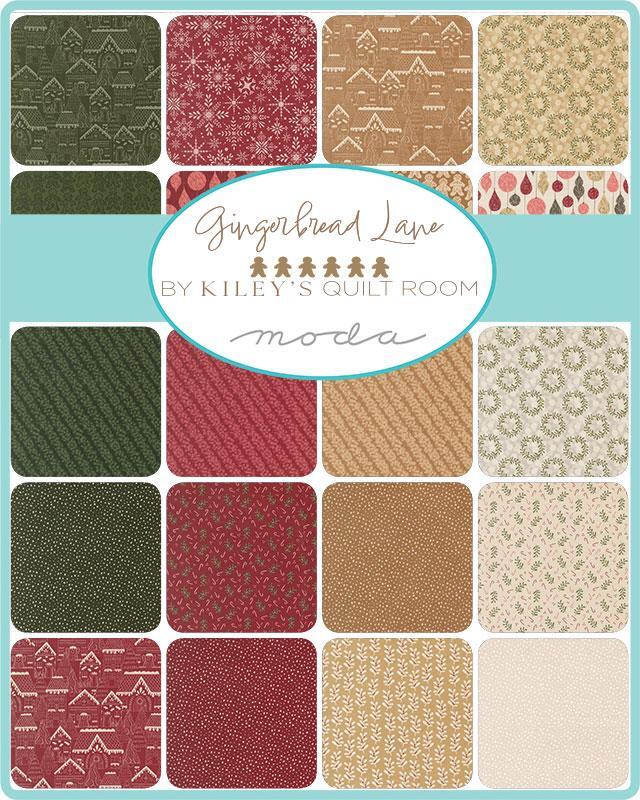 Charm Pack - Moda - Kiley's Quilt Room - Gingerbread Lane