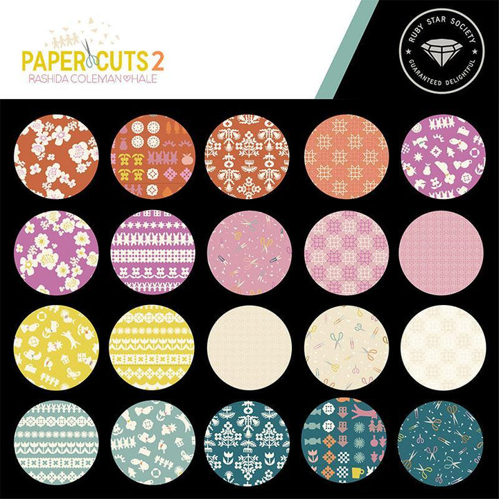 Charm Pack - Moda - Ruby Star - Paper Cuts 2