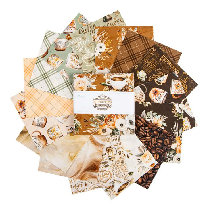 Charm Pack - Riley Blake - Coffee Time