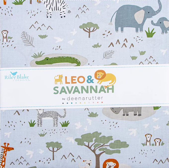Charm Pack - Riley Blake - Leo & Savannah