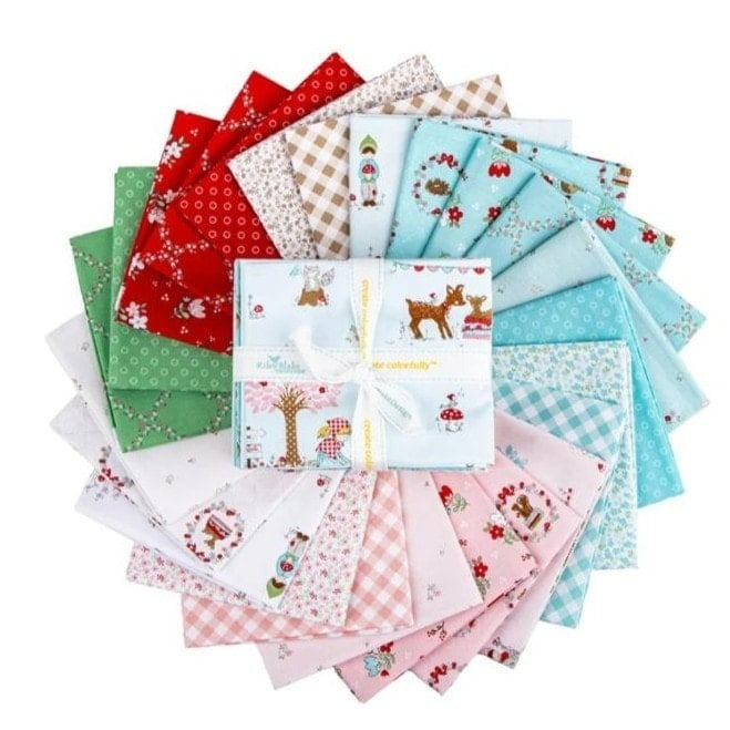 Charm Pack - Riley Blake - Whimsical Woodland 5in Squares, 42pcs