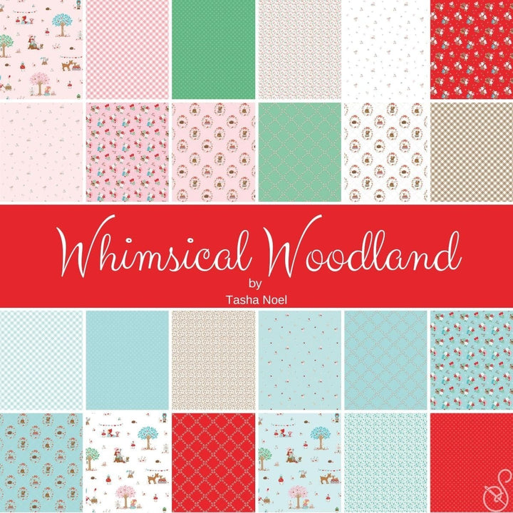 Charm Pack - Riley Blake - Whimsical Woodland 5in Squares, 42pcs