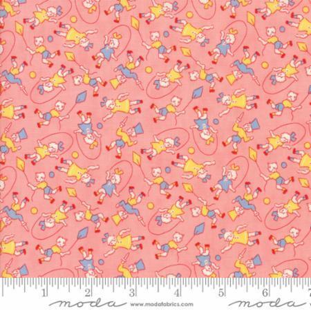 Moda - Chloes Closet - 1930's  Floral Kids Recess Pink