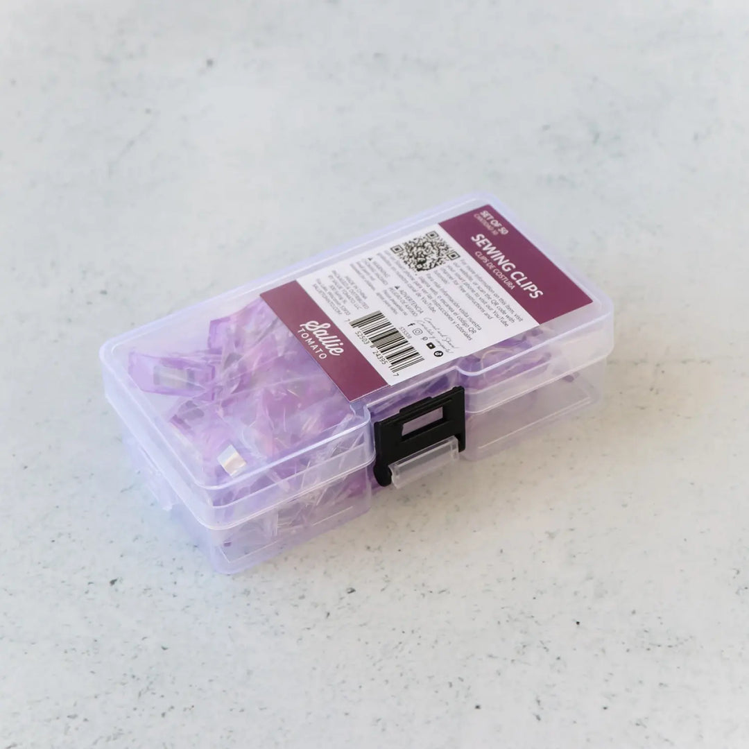 Clips - Sallie Tomato - Purple 50pk