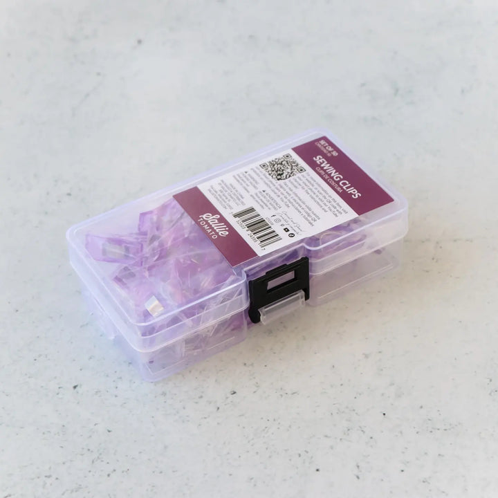 Clips - Sallie Tomato - Purple 50pk