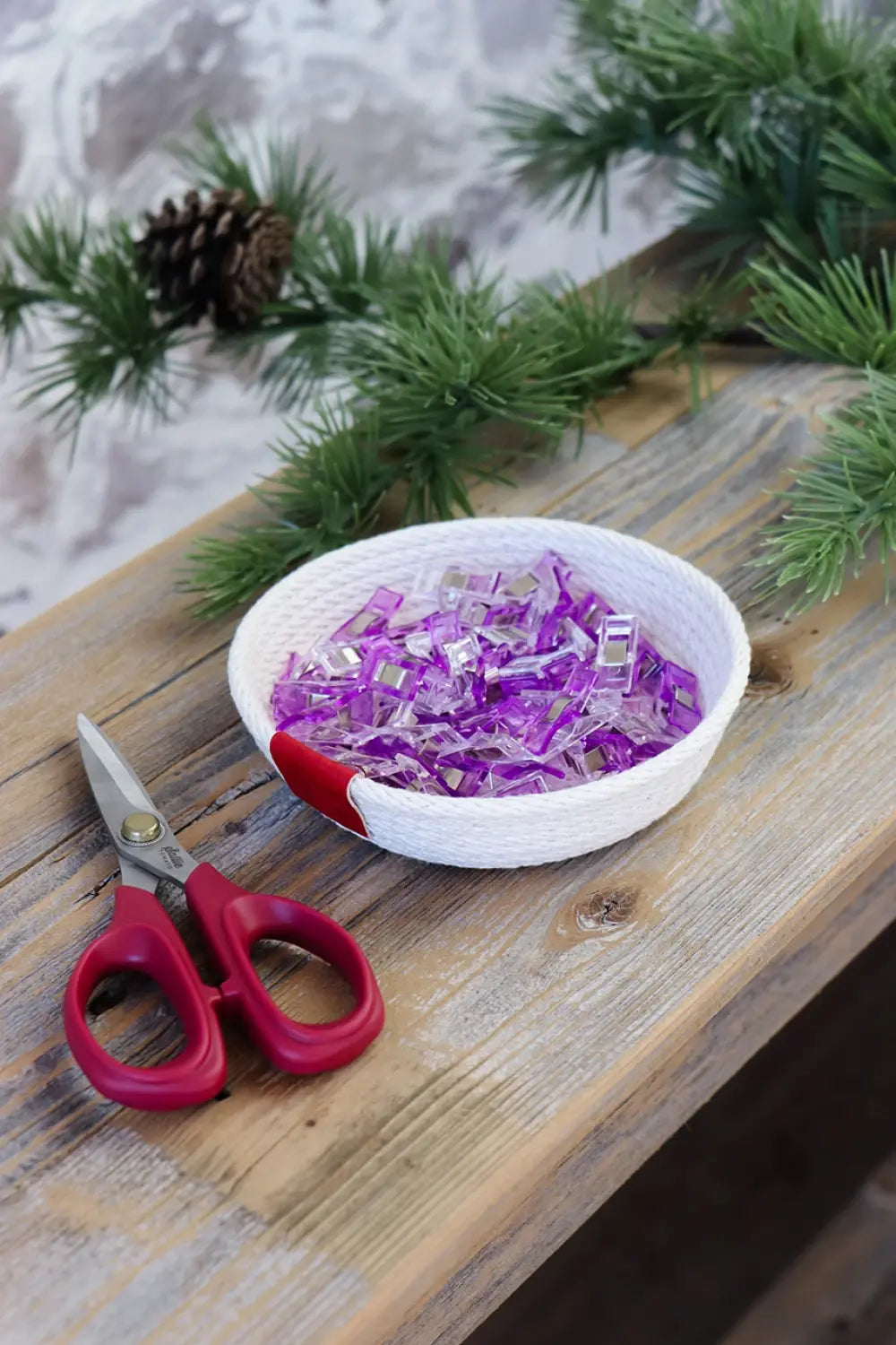 Clips - Sallie Tomato - Purple 50pk